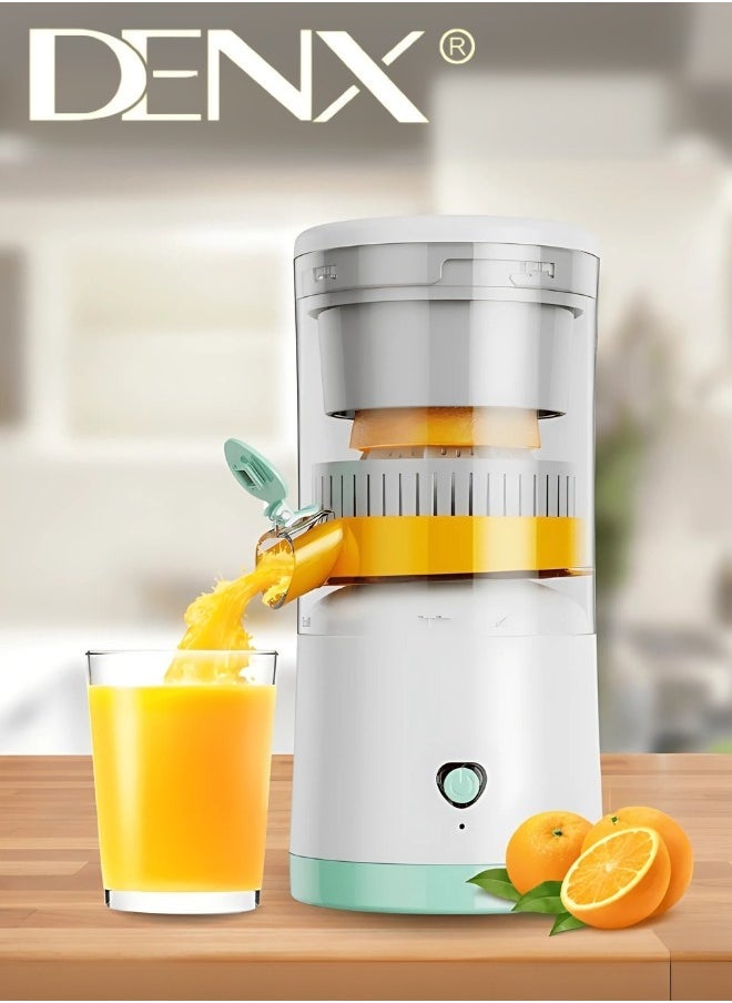 Denx Electric Citrus Juicer, Hands-Free Portable Usb Charging Powerful Electric Juicer Cordless Fruit Juicer, Multi Functional 1-Button Easy Press Lemon Orange Squeezer Machine For Kitchen - Image 2