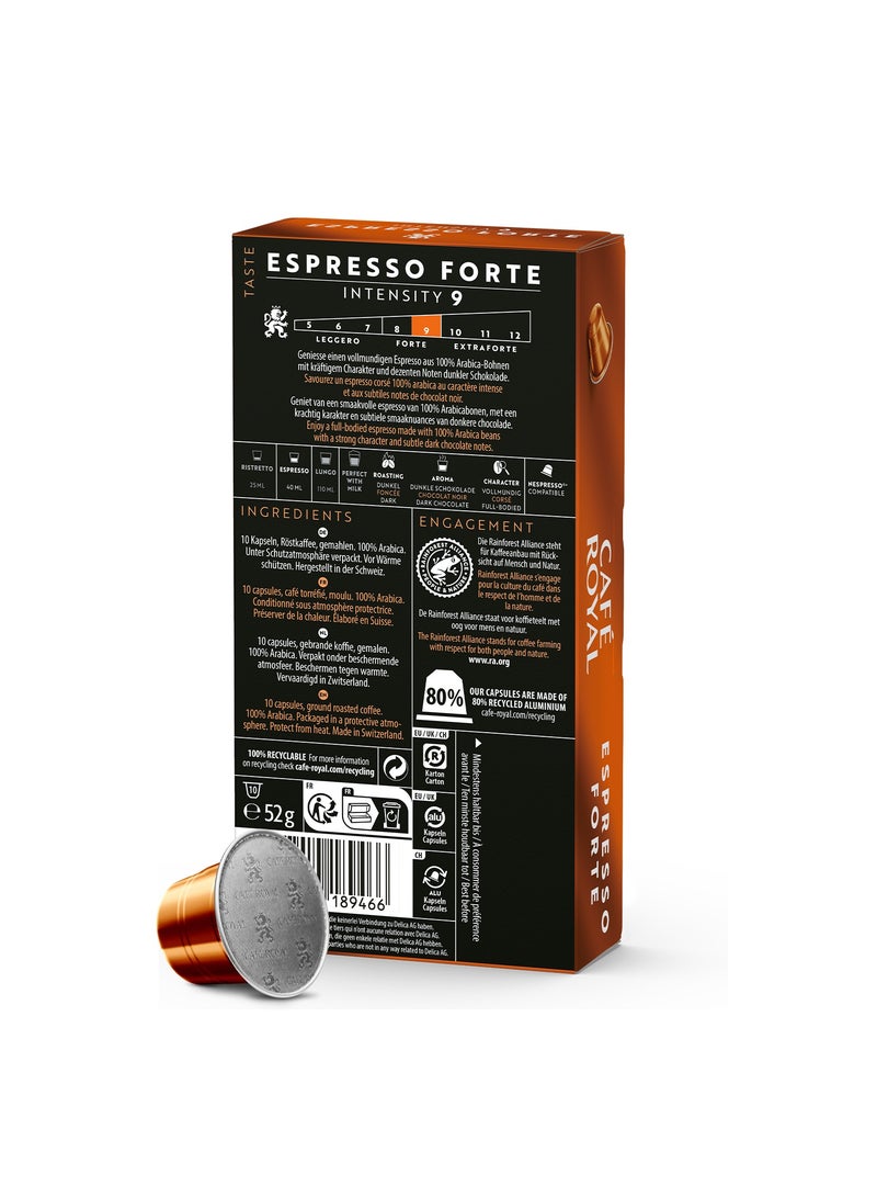 Cafe Royal CAFÉ ROYAL ESPRESSO FORTE 10 CAPS - Image 3
