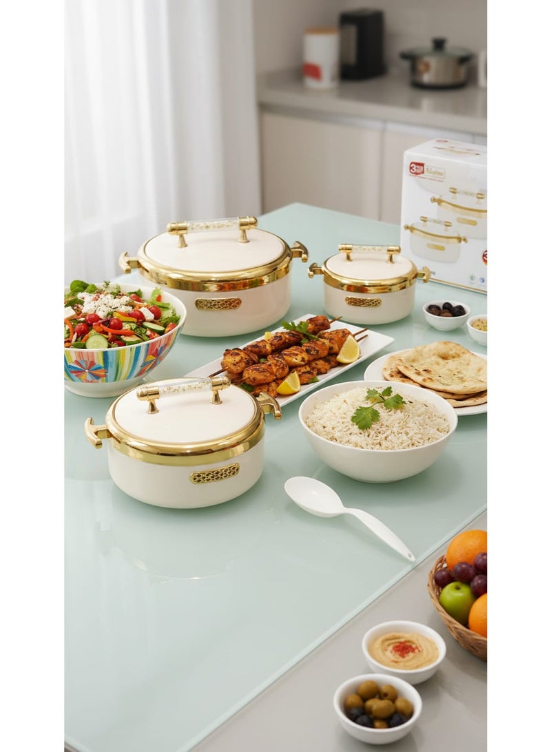 Luxury food storage sets – designed with modern touches (2500, 2000, 1500) - Image 1