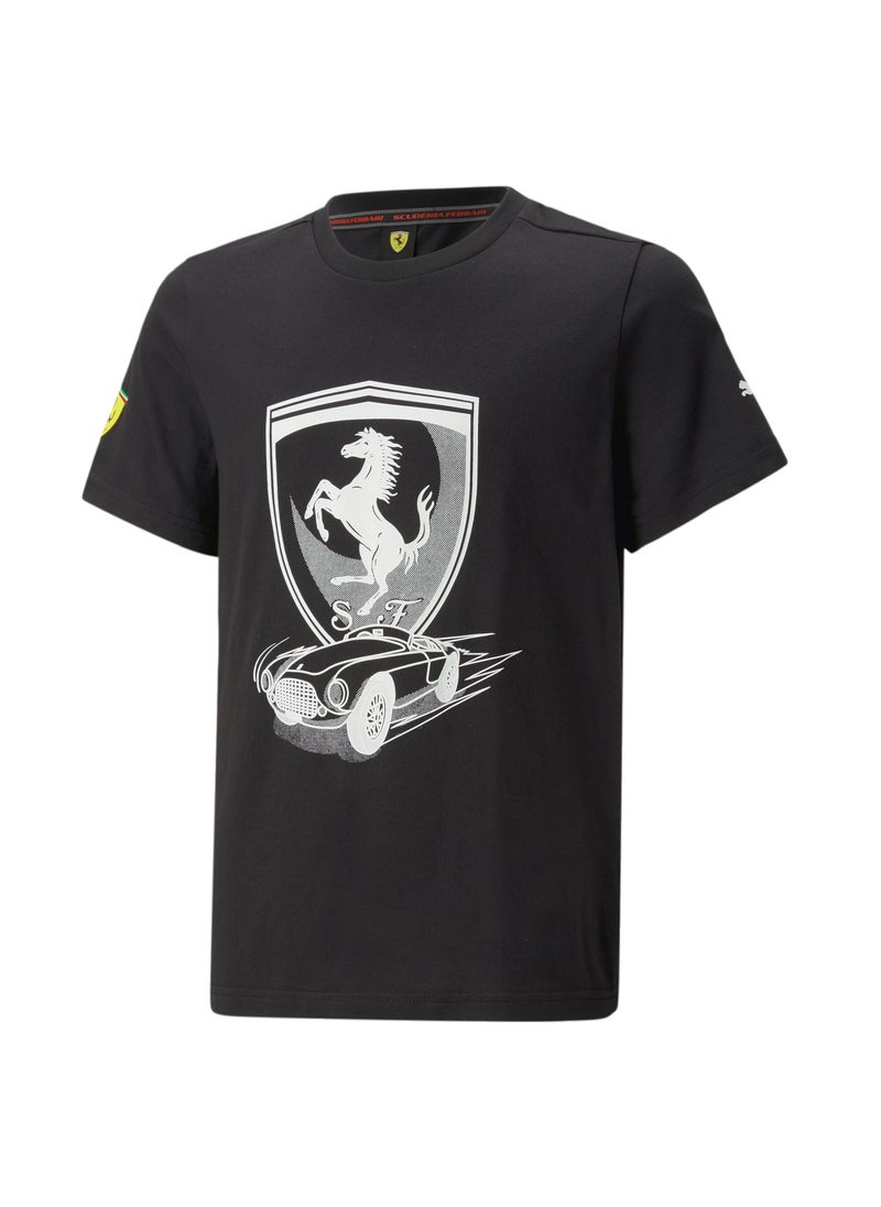 PUMA Scuderia Ferrari Youth Kids Race T-Shirt  - Image 5