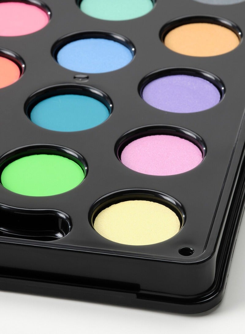 MALA Watercolour Box with 14 Colours, Mixed Colours - Image 2