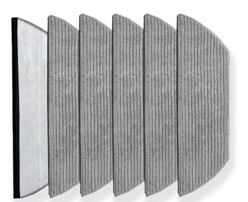 Avaenzo Replacement Mop Pads Compatible with Shark AV2800ZE RV2820YE RV2820ZE AV2820S AV2820AE RV2800AE RV2800S PowerDetect Never Touch Pro Robot Vacuum,Washable Reusable Replacement Microfiber Soft Mop Pads - Image 1