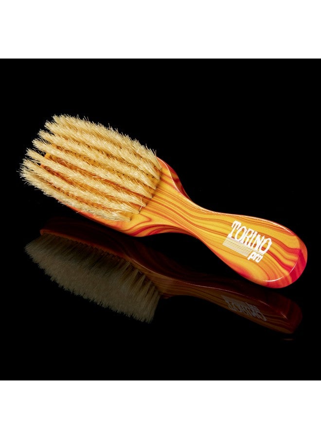 TORINO PRO WAVE BRUSHES BY BRUSH KING Torino Pro Wave Brush 87897 Row Soft Bristles 100% Pure Boar Bristles Great Workhorse For Laying Down Your 360 Waves - Image 4