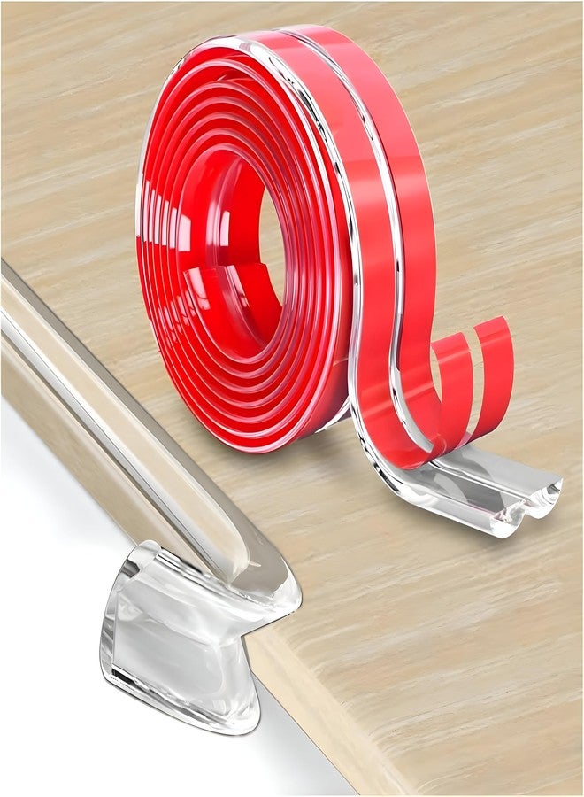 BELARO Silicone Edge Protector Strip - Baby Proofing Edge Guards for Tables, Furniture, Desks, Beds & Walls - Child Safety Corner & Edge Protectors for Baby, Non-Toxic, Durable Bumper Guards (4 Meter) - Image 1