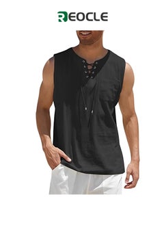 Men's Muscle Shirts Sleeveless Dry Fit Gym Workout Tank Top Sweatshirts Casual Pullover