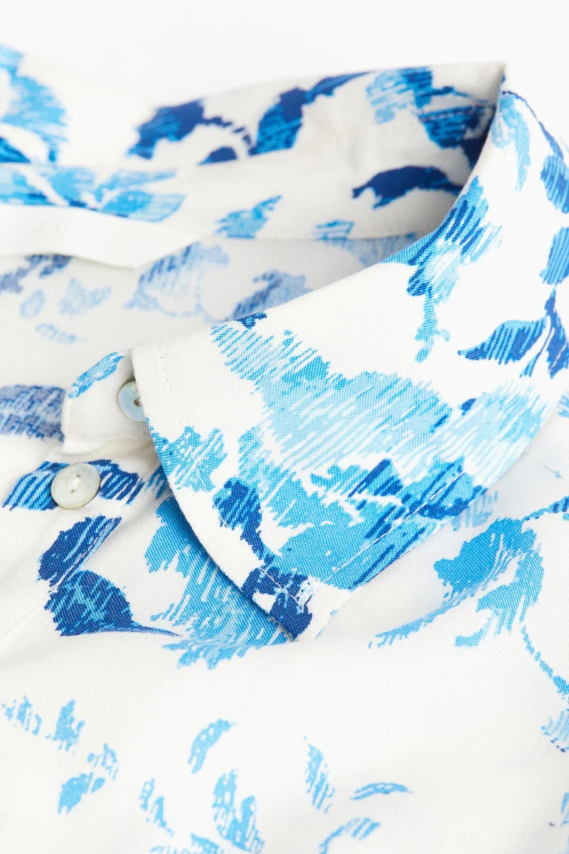 H&M Tie-belt shirt dress