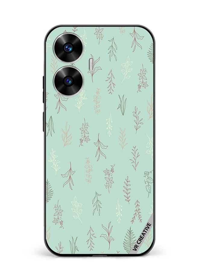 VR CREATIVE Protective Case Cover For Realme C55 Abstract Design Multicolour - Image 1