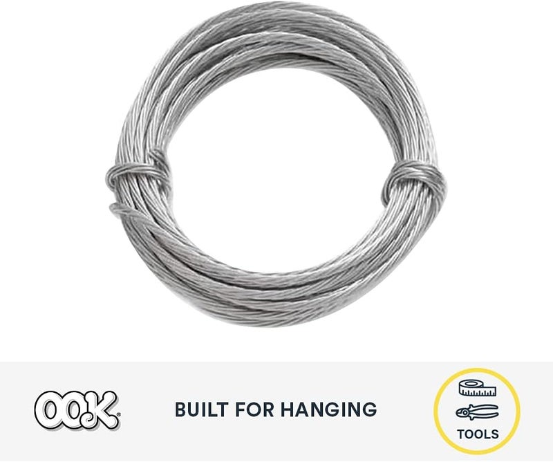 OOK 534624 Stainless Steel Picture Hanging Wire - 9 Feet Long, Holds Up to 100lbs - Image 4