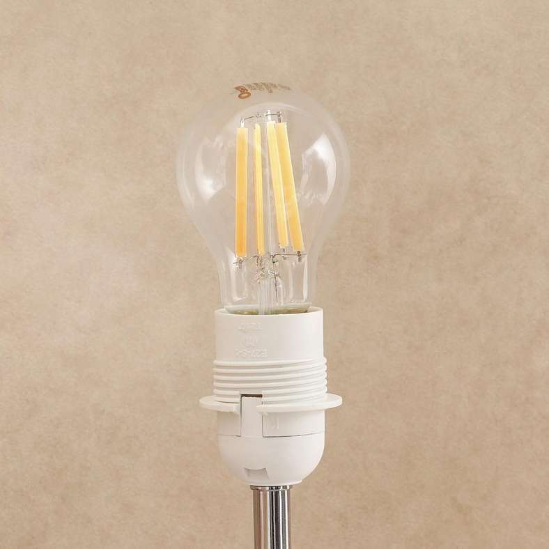 Osthraco 12W E27 A60 Dimmable Filament Bulb Warm White 6x6x12.5cm - Clear