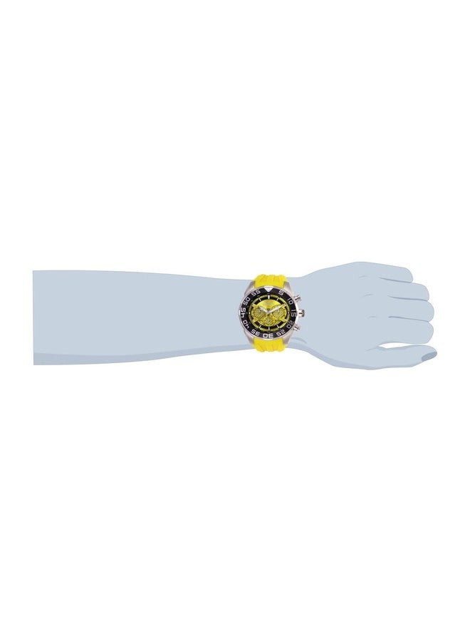 Invicta Men's Analog Quartz Watch with Silicone Strap 26298, Silver, bracelet - Image 2
