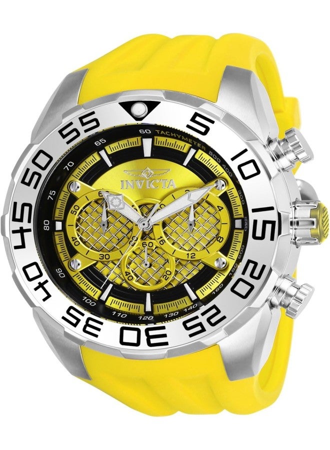 Invicta Men's Analog Quartz Watch with Silicone Strap 26298, Silver, bracelet - Image 1