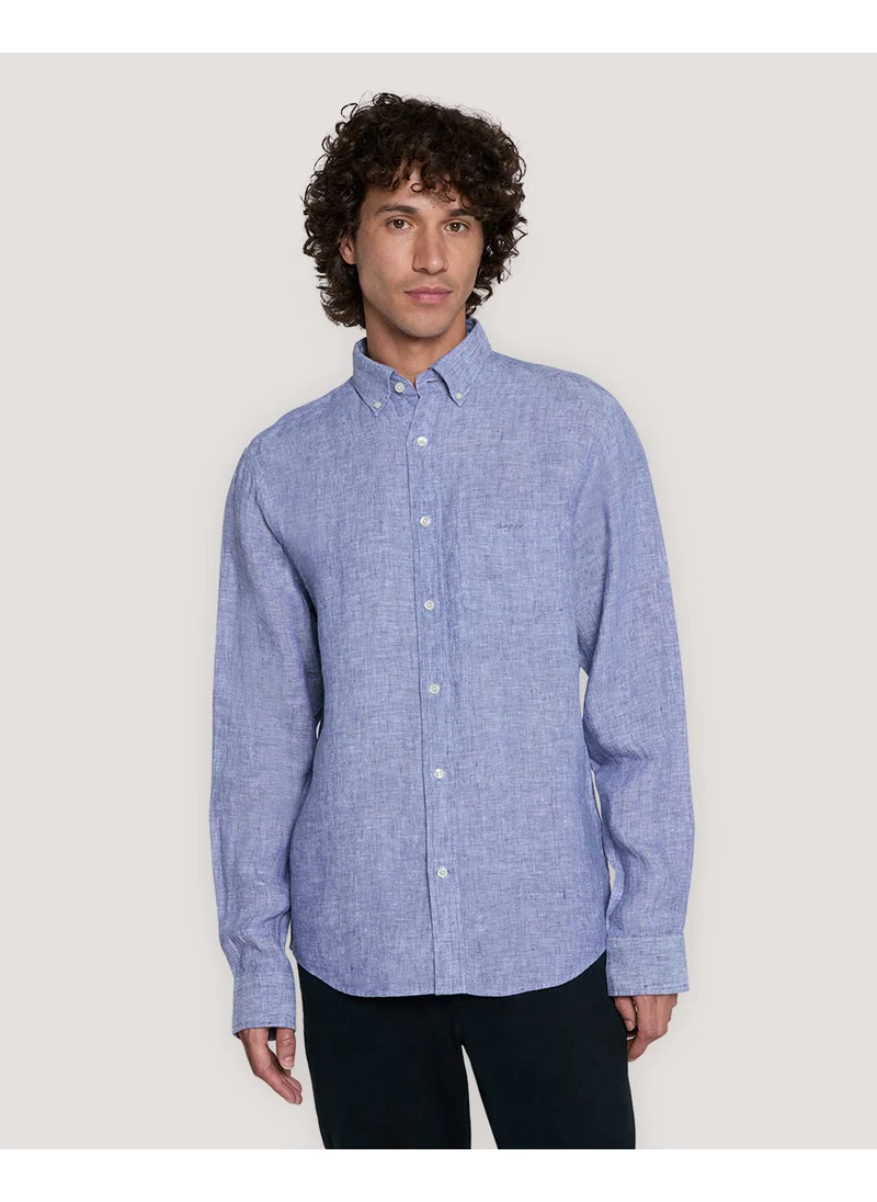 غانت Gant Regular Fit Linen Shirt