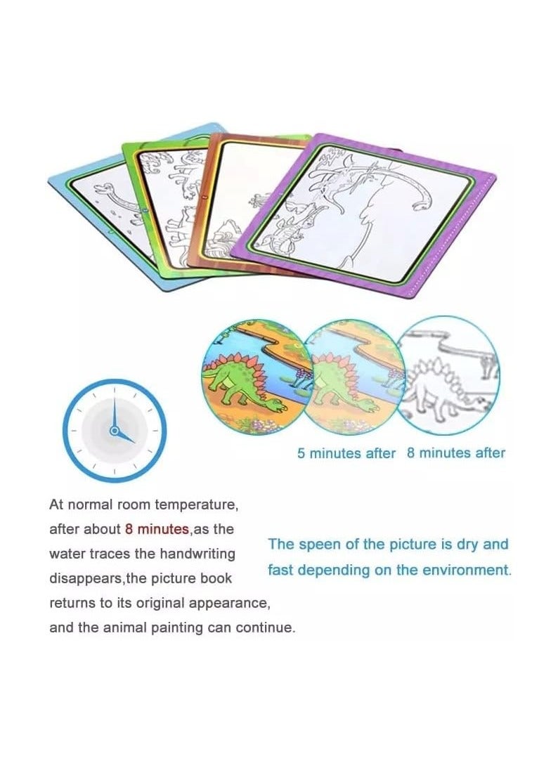 Magic Water Coloring Book For Kids - Multi Color - Image 4