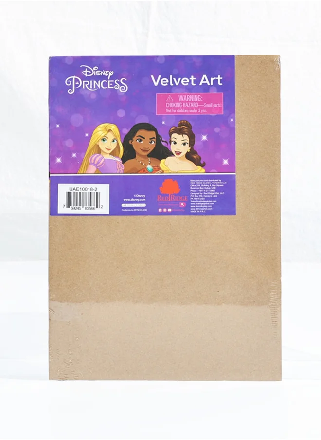 Disney PRINCESS VELVET ART WITH MINI MARKERS