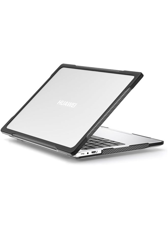 متوافق مع Huawei MateBook 14 2023 2022 2021 - غلاف حماية ثقيل المهمة للكمبيوتر المحمول - غلاف صلب مضاد للصدمات لشاشة MateBook 14 بوصة