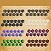 PUGED Color MTG Counter Dice Set Keyword Shield Life Counters with Dice Storage Bag for MTG TGG Table Games 72 Pcs - Image 4