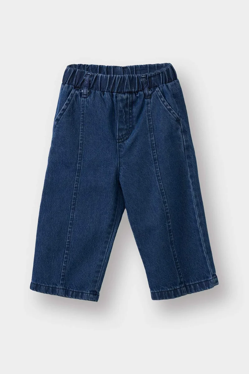 ديفاكتو Baby Boy Printed Sweatshirt Jeans 2 Piece Set
