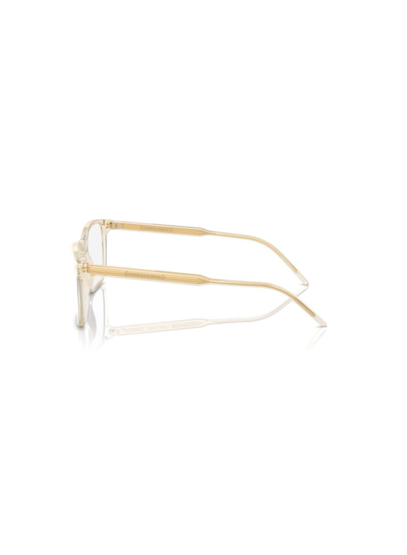 GIORGIO ARMANI Giorgio Armani Man Rectangular  Eyeglasses- Ar 7258 - Lense Size:55Mm - Trasparent Yellow - Image 2