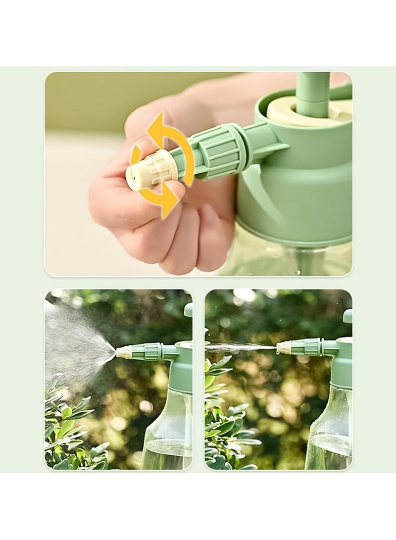 Generic 1 Pcs Plant Mister Spray Bottle, 1.5L Pressure Plant Mister with Top Pump with Adjustable Nozzle, Hand Pump Garden Water Sprayer for Indoor/Outdoor Plants Garden Flowers (Green)  - Image 2