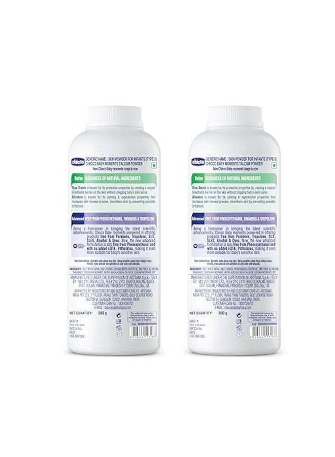 Chicco Baby Moments Talcum Powder Set - 300G X 2 Packs  - Image 2