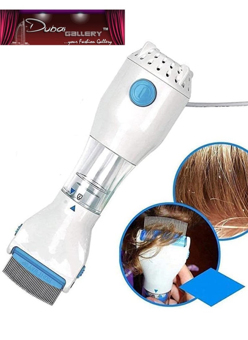 DubaiGallery - Electric Lice Comb-Head Vacuum Lice comb Electric Capture Pet Filter Lice Treatment - Image 1