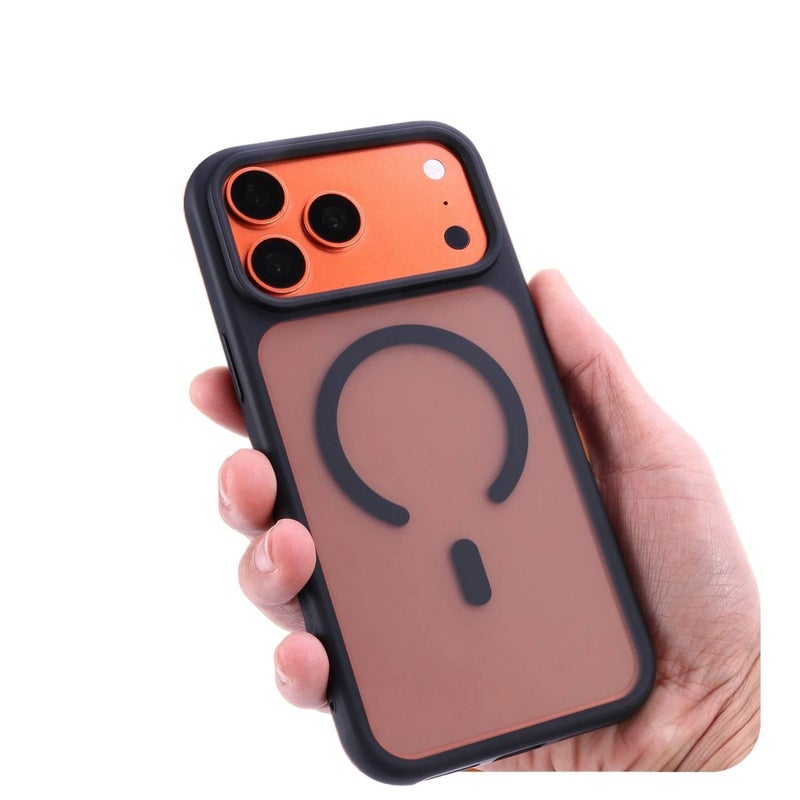 Acrylic MagSafe Case for iPhone 15 / 15 Plus / 15 Pro / 15 Pro Max with Drop Protection and Strong Magnetic plus Shockproof plus Full Coverage plus Skin Feel in Orange - ModaStar - Image 2