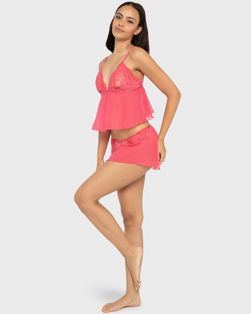 La Senza La Senza Sexy Sleep Mesh Cami Set Pajama
