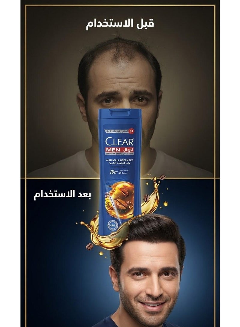 CLear Men's Anti Dandruff Shampoo Hair Fall Défense 180 Ml - Image 2