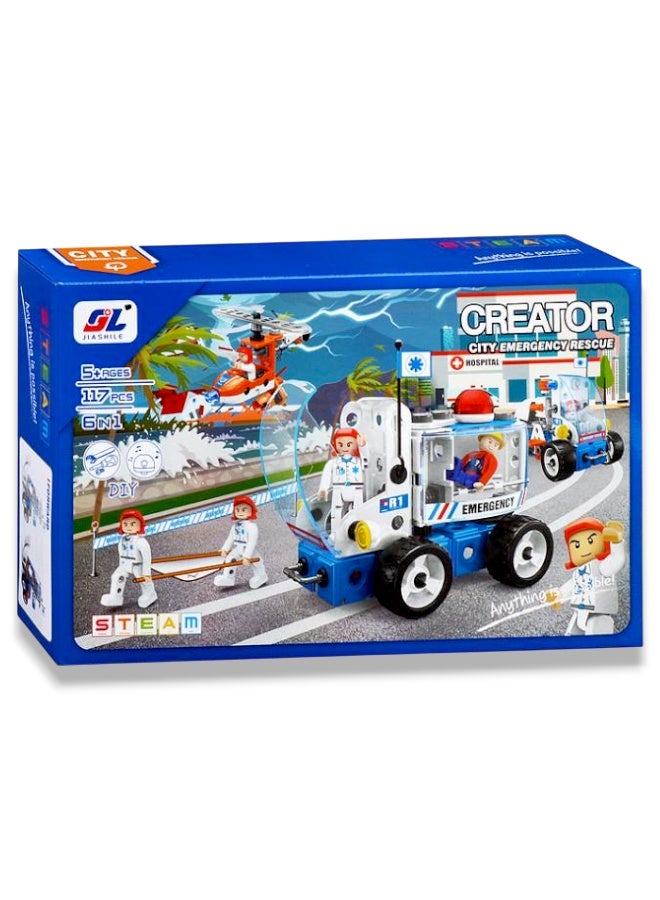 CREATOR: الإنقاذ في حالات الطوارئ (6 تصاميم) - Image 1