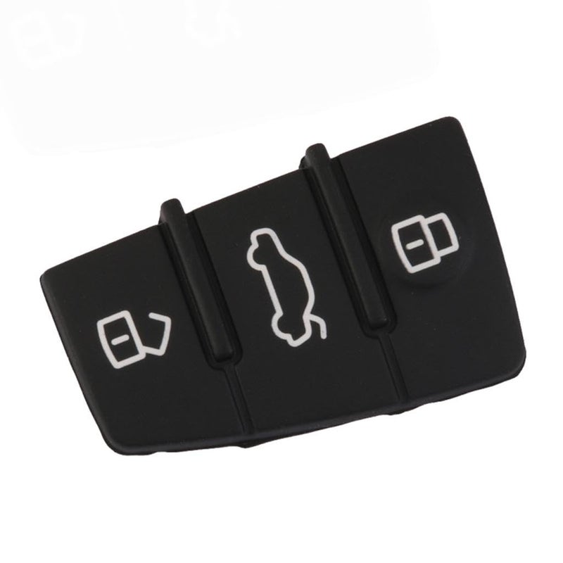 Remote Control Key Fob Cover Case for Audi A3 A4 A6 A8 Models 1996 to 2011 Black - Image 4