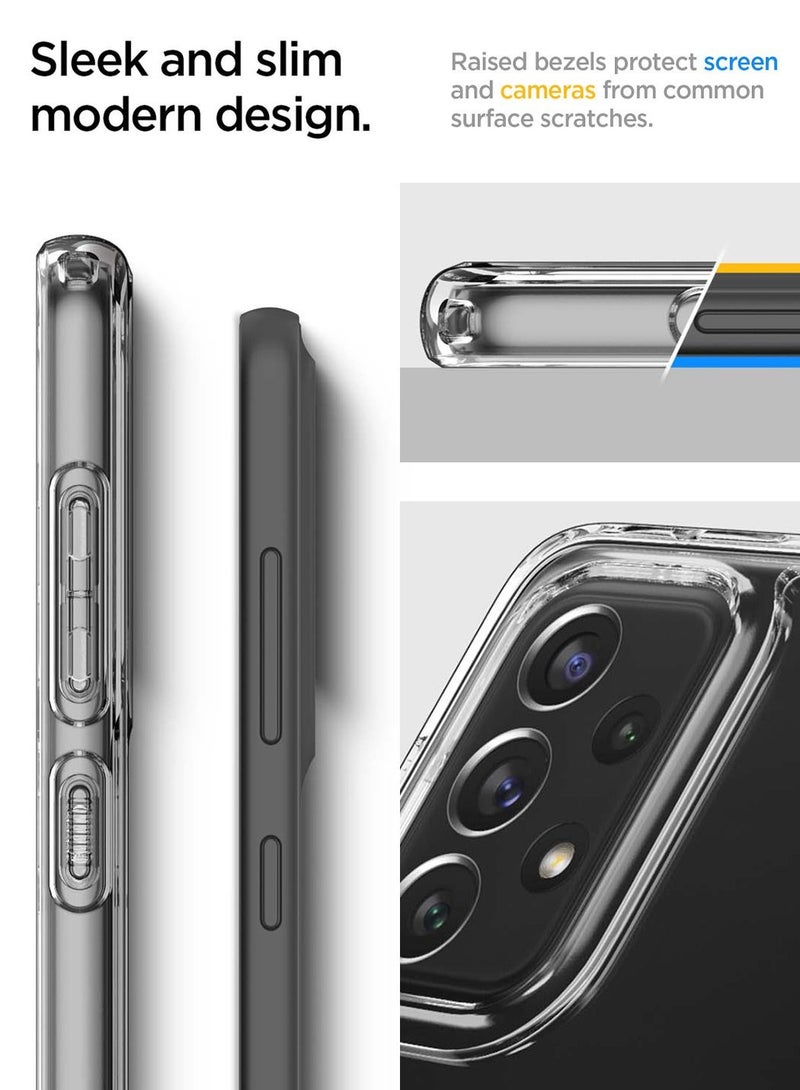 Spigen Ultra Hybrid Case Cover for Samsung Galaxy A53 5G (2022) - Crystal Clear - Image 5