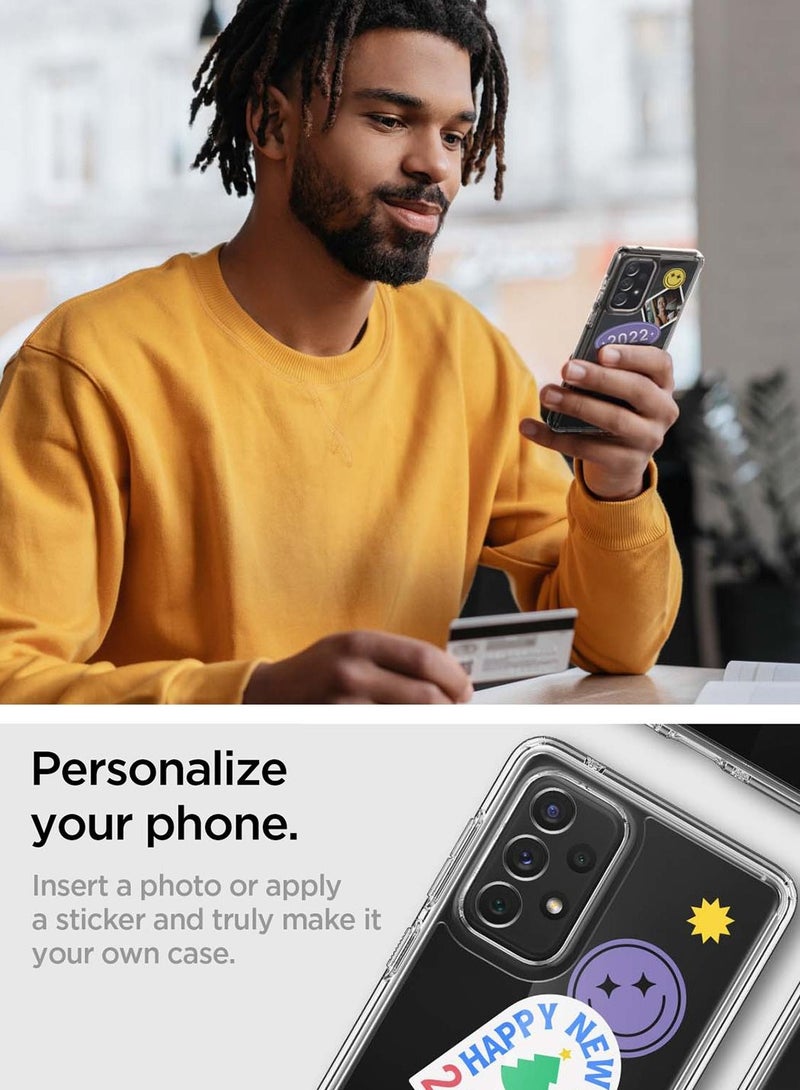 Spigen Ultra Hybrid Case Cover for Samsung Galaxy A53 5G (2022) - Crystal Clear - Image 4