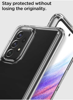 Spigen Ultra Hybrid Case Cover for Samsung Galaxy A53 5G (2022) - Crystal Clear  - Image 2