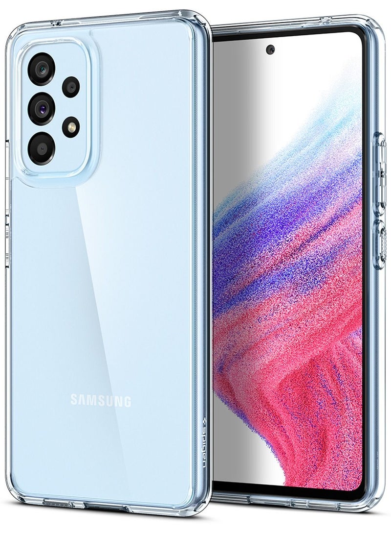 Spigen Ultra Hybrid Case Cover for Samsung Galaxy A53 5G (2022) - Crystal Clear - Image 1