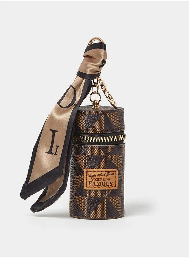 ستايلي Mini Scarf and Pouch Key Chain