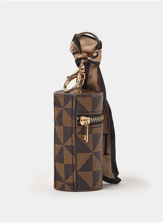 ستايلي Mini Scarf and Pouch Key Chain