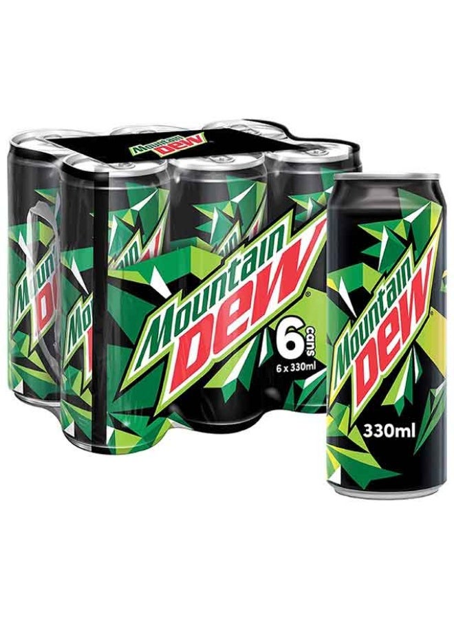 Carbonated Soft Drink, 330ml x 6, UK