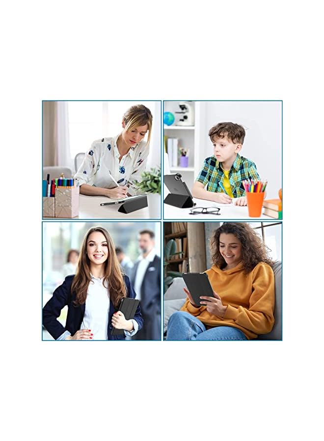 Procases iPad Mini 6 Case 8.3 Inch 2021 iPad Mini 6th Generation Case, Hard Back Cover Cases for 2021 iPad Mini 8.3" 6th Gen A2567 A2568 A2569 -Black - Image 4