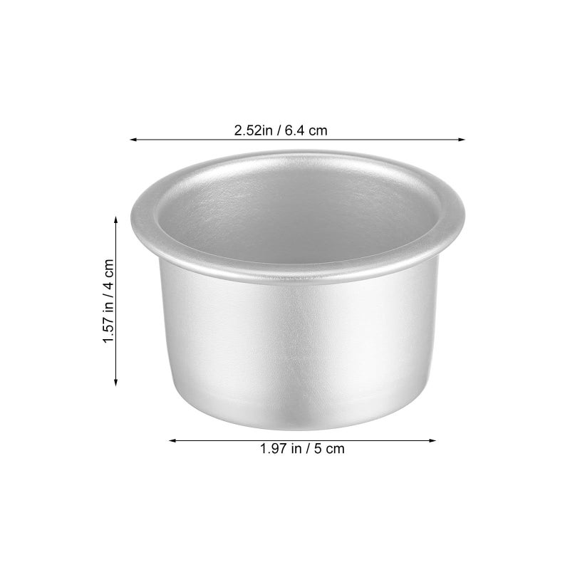 2 Inch Nonstick Mini Round Cake Pans with Removable Bottom 4 Pack - Image 3