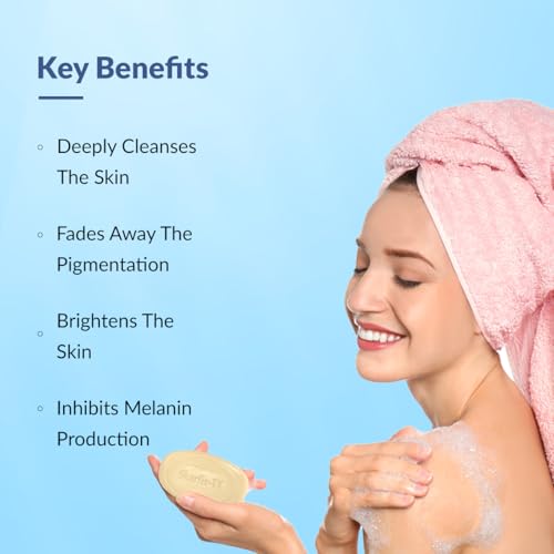 Fixderma Skarfix -TX 1% Kojic Acid Soap for Skin Whitening with Tranexamic Acid | Glutathione for Pigmentation | Skin Whitening Soap for Women & Men - 75gm - Image 3