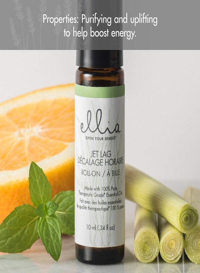 Ellia Essential Oil Roll-On | Jet Lag Blend| 10ml, 100% Pure, Therapeutic Grade - Image 2