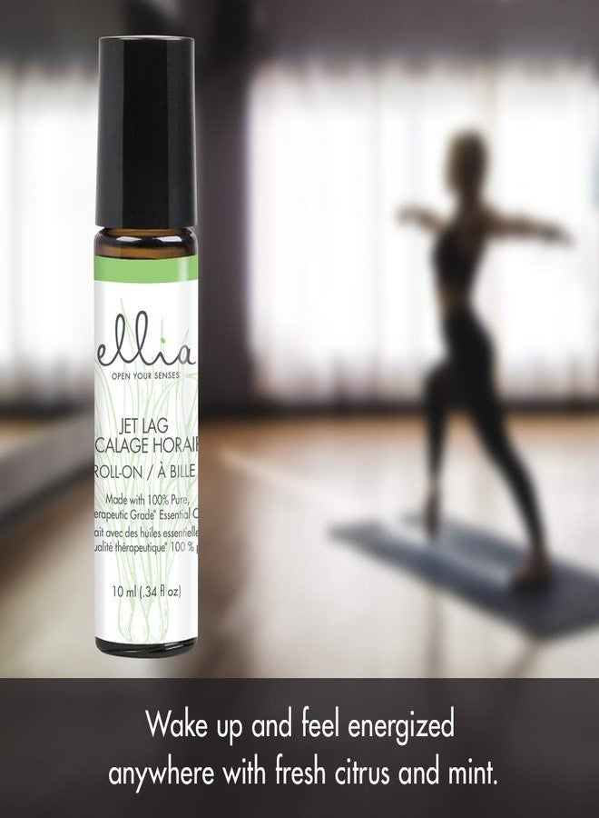 Ellia Essential Oil Roll-On | Jet Lag Blend| 10ml, 100% Pure, Therapeutic Grade - Image 4