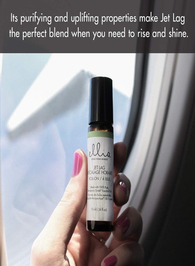 Ellia Essential Oil Roll-On | Jet Lag Blend| 10ml, 100% Pure, Therapeutic Grade - Image 5