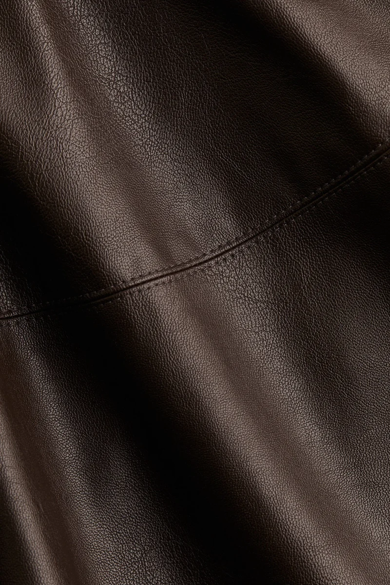 H&M Flared coated skirt