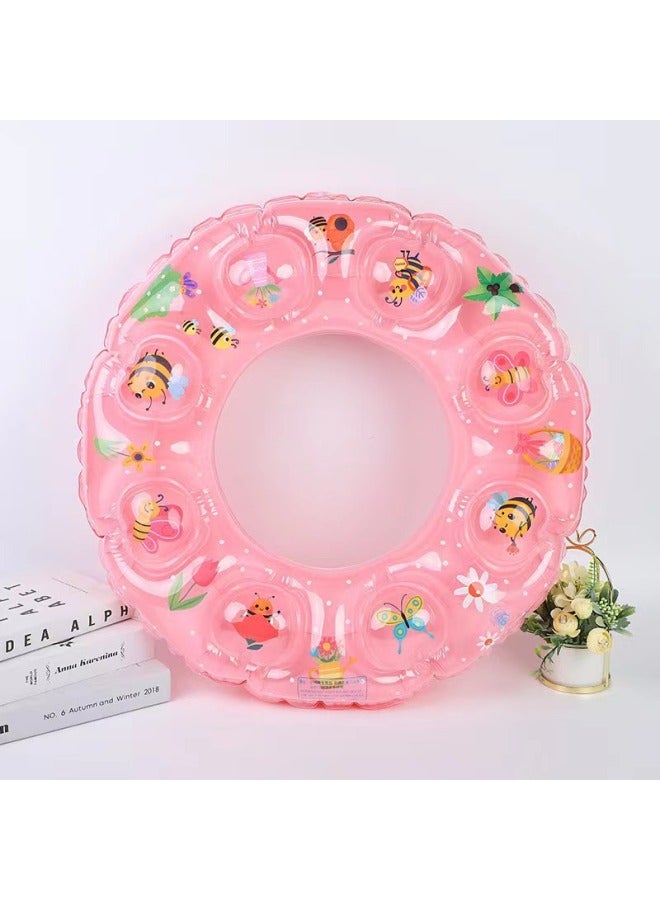 general Children's Armpit Swimming Ring Thickened Double Crystal Ring Water Inflatable Toy Swimming Pool Children's Swimming Ring Wholesale-Outer Diameter After Inflation:73*26#80-Inside Diameter After Infl - Image 4