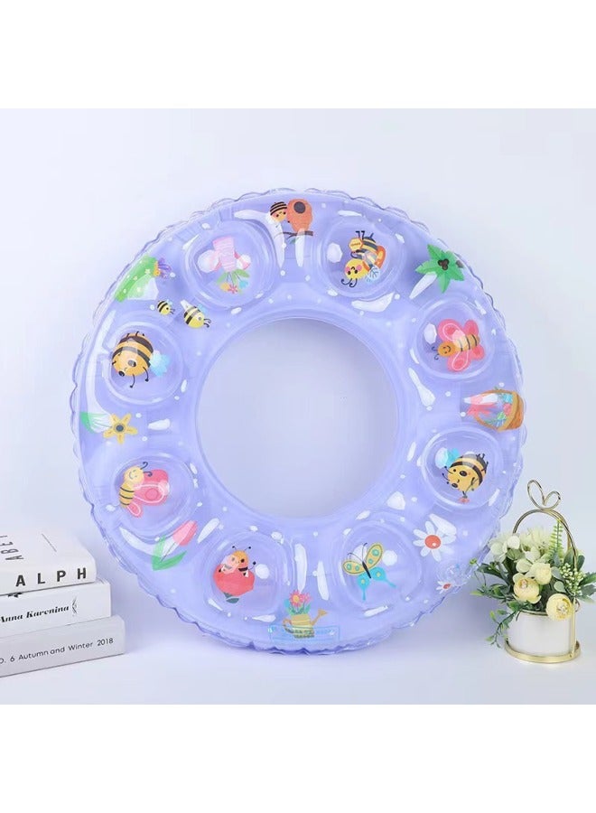 general Children's Armpit Swimming Ring Thickened Double Crystal Ring Water Inflatable Toy Swimming Pool Children's Swimming Ring Wholesale-Outer Diameter After Inflation:73*26#80-Inside Diameter After Infl - Image 5