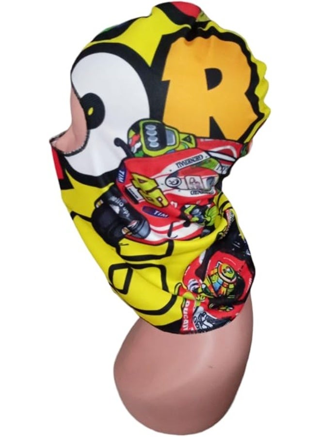 Imported, ultra-lightweight full-face and neck mask for men and women suitable for motorcycling and outdoor cycling. - Image 4
