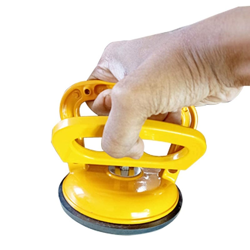 Portible Car Dent Remover Puller Handle Lifter, Aluminum Single Cup Suction Lifter, Dent Repair Puller for Car Body Dent, Glass, Tiles and Mirror, car Accessories - Multicolor - Image 1