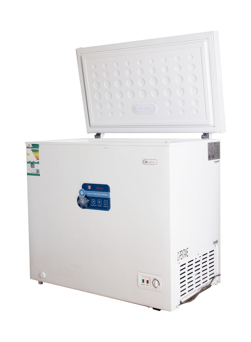 سمارت اليكتريك فريزر كهربائي ذكي بسعة 200 لتر، تبريد هواء، سهل النقل، إضاءة LED، مفتاح قفل - Image 5