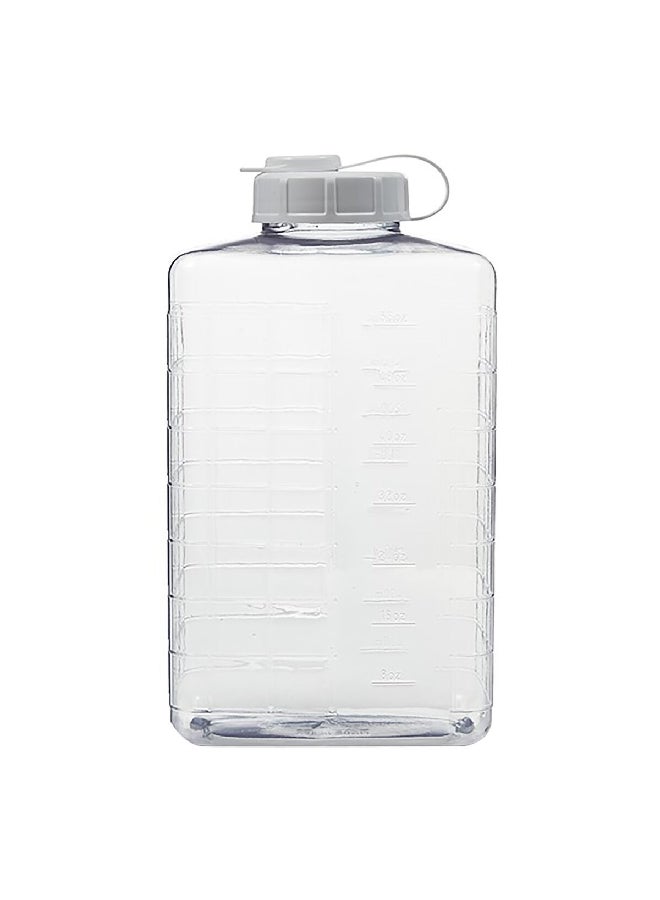 Arrow BPA-Free Plastic Refrigerator Bottle with Easy-Pour Spout and Graduated Markings Clear 2 Quart 15701